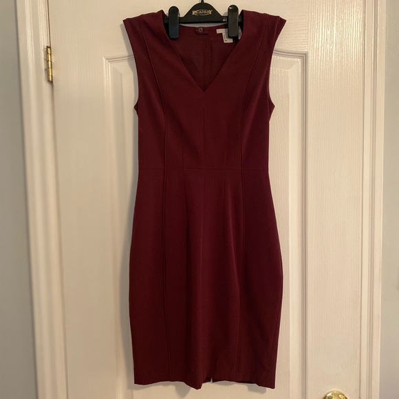 Beautiful Maroon Dress - Picture 6 of 6